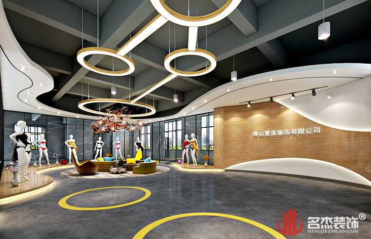 佛山打扮公司前台设计