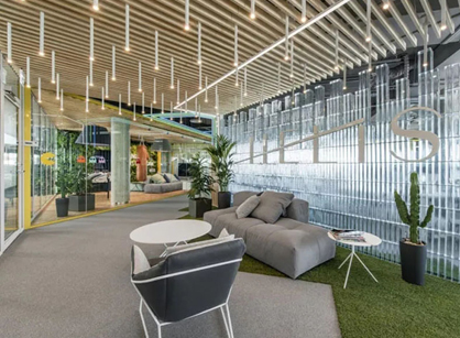 HELIS科技公司立陶宛办公室装修设计